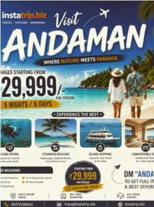 Andaman in ₹29,999? 😍🌴